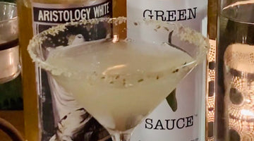 Salted Green Chile Martini
