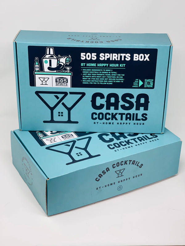 PLACITAS | 505 SPIRITS NM FLAVORS & MIXERS AT HOME HAPPY HOUR KIT! (WITH LIQUOR, WITH OR OUT BAR TOOLS)