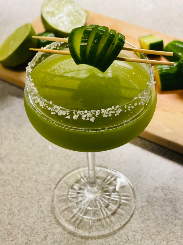 PLACITAS | OUR COCKTAIL, YOUR GLASS: CUCUMBER NEWMEXCAL MARGARITA (2 cocktails)