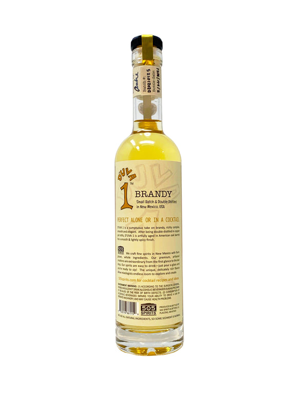 PLACITAS | D'UVA 1 Brandy