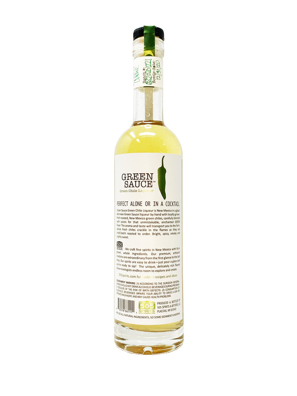 Green Sauce New Mexico Green Chile Liqueur