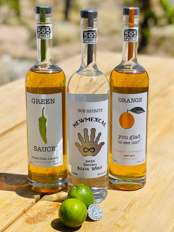 PLACITAS | 3 BOTTLE BUNDLE (Save 10%): Green Chile Mezcal Margarita Spirits