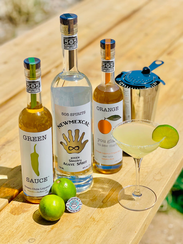 PLACITAS | 3 BOTTLE BUNDLE (Save 10%): Green Chile Mezcal Margarita Spirits